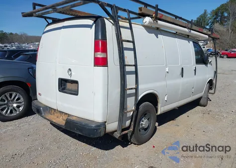 2013 Chevrolet Express 2500 Work Van from USA, damaged, VIN 1GCWGFBA9D1141731